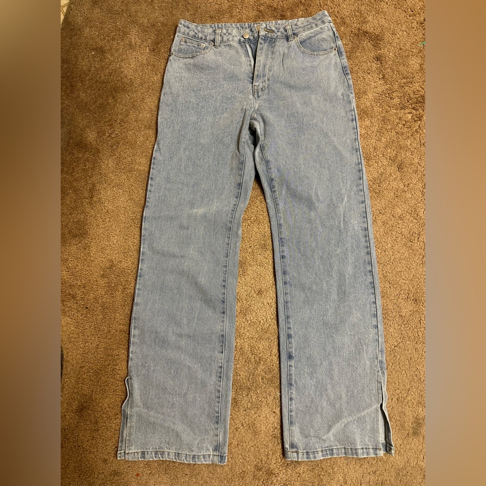 Jeans, blue, size L, around a size 10